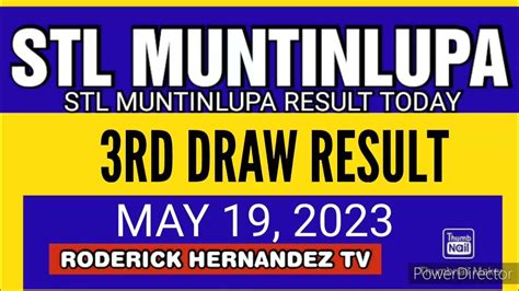 stl muntinlupa result